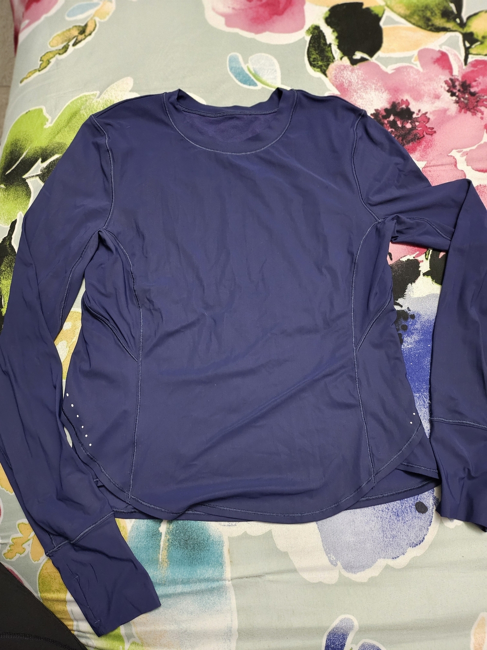 lululemon athletica Long-Sleeve Crew Shirt - Deep Blue